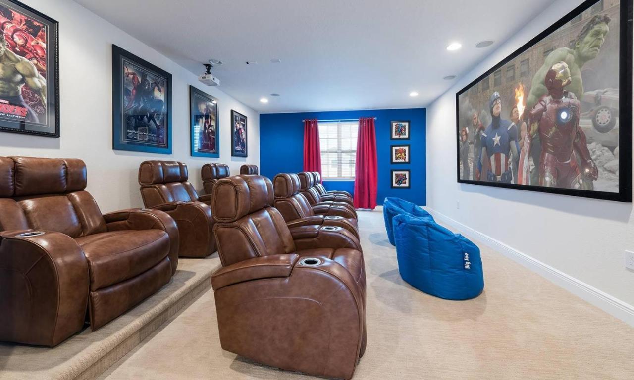 Spacious 12 Bdrm Home With Games Room Loft In Encore Orlando Exterior photo